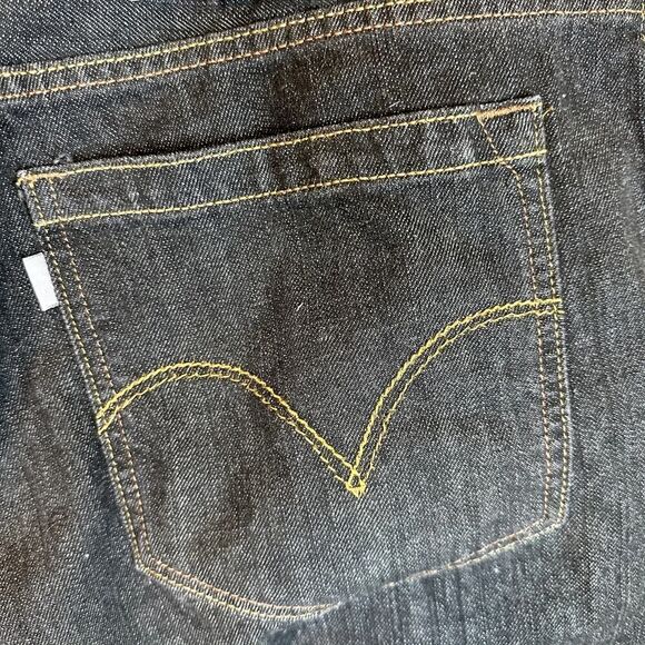 Levi’s Black SilverTab Y2K 90s Baggy Jeans Mens 40 x 30 Mint EUC - Picture 5 of 9